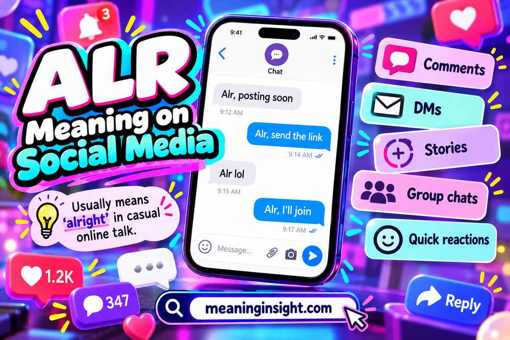 ALR Meaning on Social Media