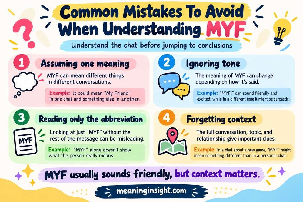 Common Mistakes To Avoid When Understanding MYF