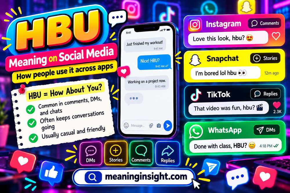 HBU Meaning on Social Media