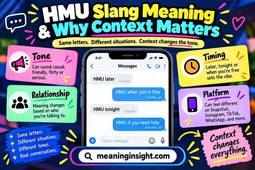 HMU Slang Meaning & Why Context Matters