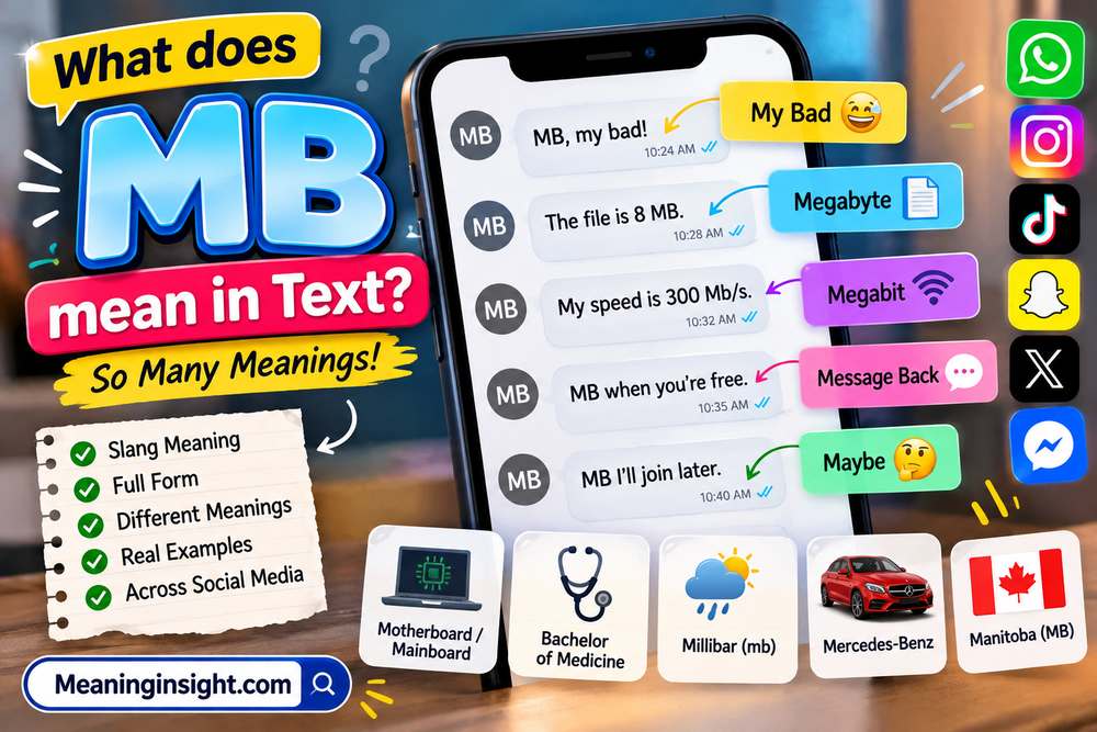 MB Different Meanings