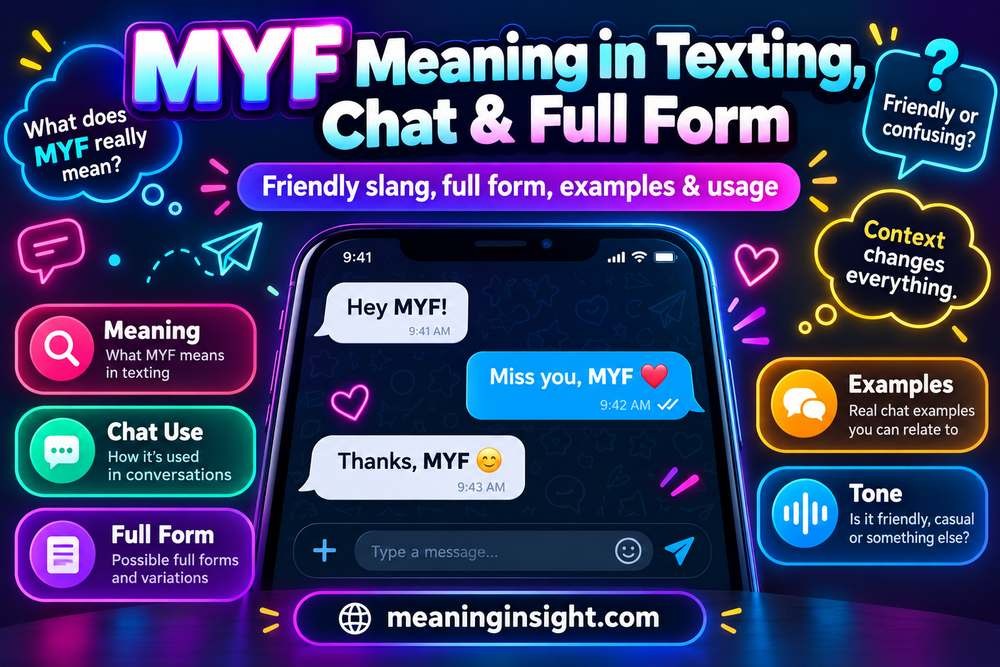 MYF Meaning in Texting, Chat & Full Form