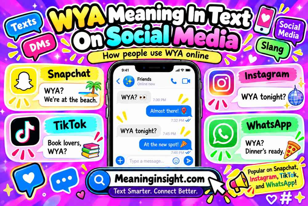 WYA Meaning In Text On Social Media