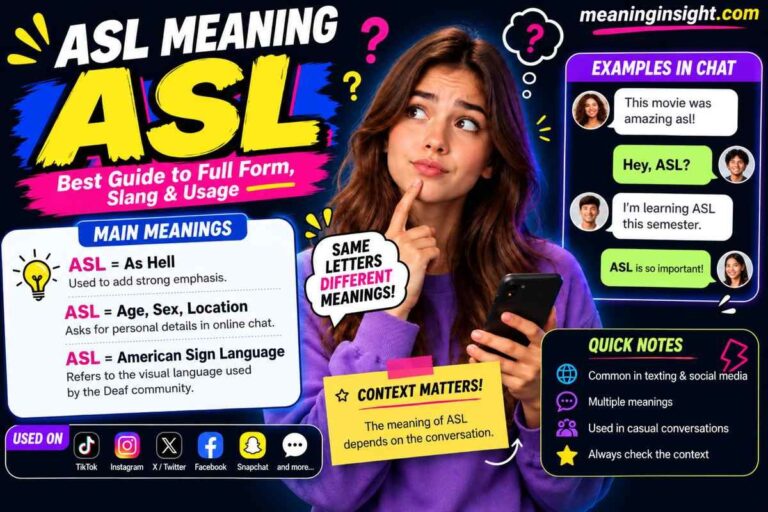 ASL Meaning in Text: Definition, Uses & Real Examples