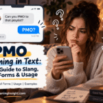 PMO Meaning in Text: Definition, Uses & Real Examples