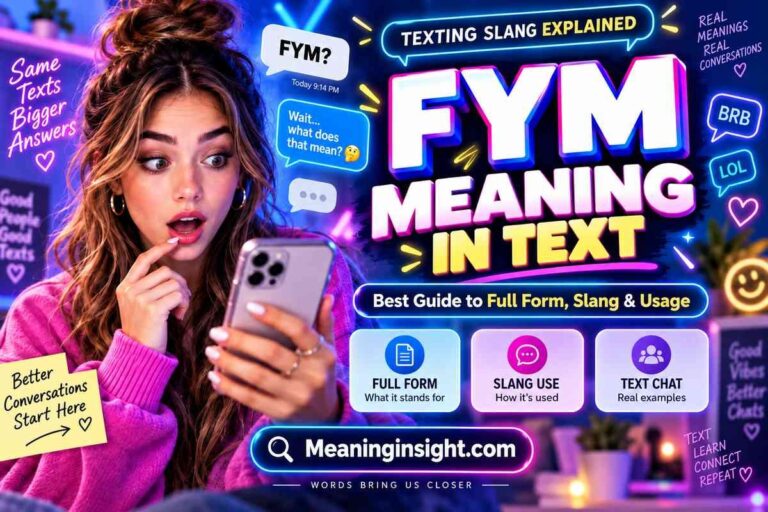 FYM Meaning in Text: Definition, Uses & Real Examples