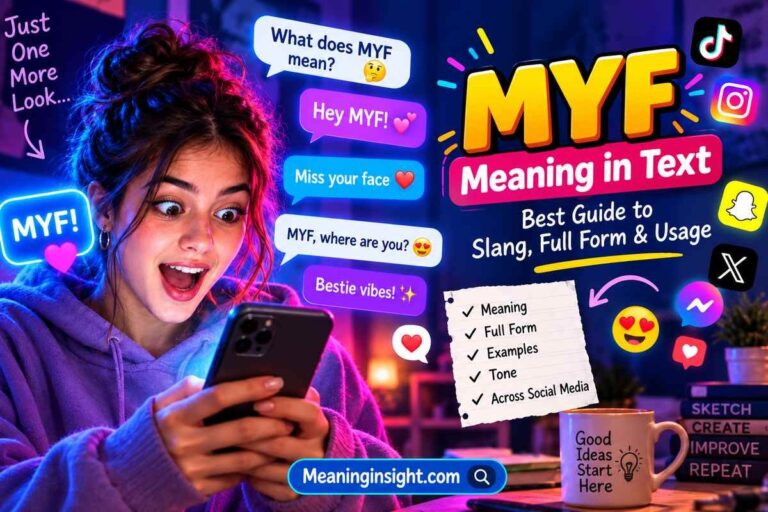 MYF Meaning in Text: Definition, Slang Uses & Real Examples