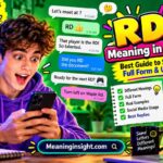 RD Meaning in Text: Definition, Slang Uses & Real Examples