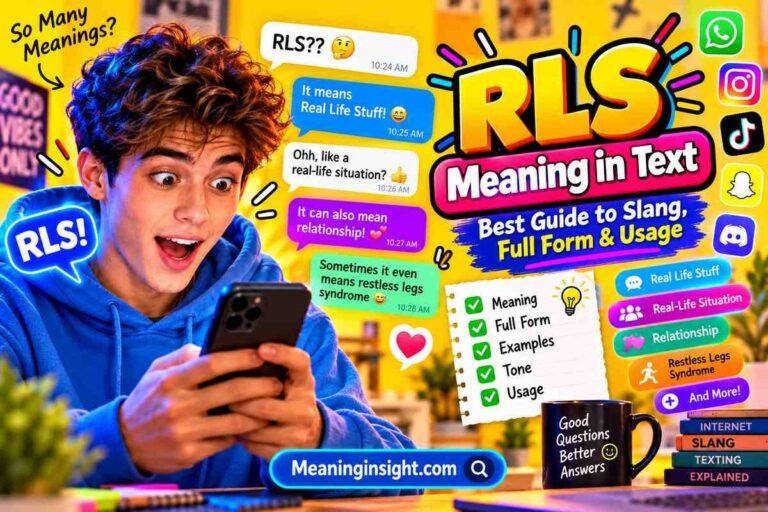 RLS Meaning in Text: Definition, Slang Uses & Real Examples