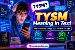 TYSM Meaning in Text: Definition, Uses & Real Examples